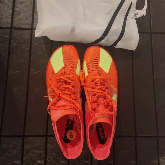Men's Nike ZoomX Dragonfly 'Bright Crimson Lime Blast'